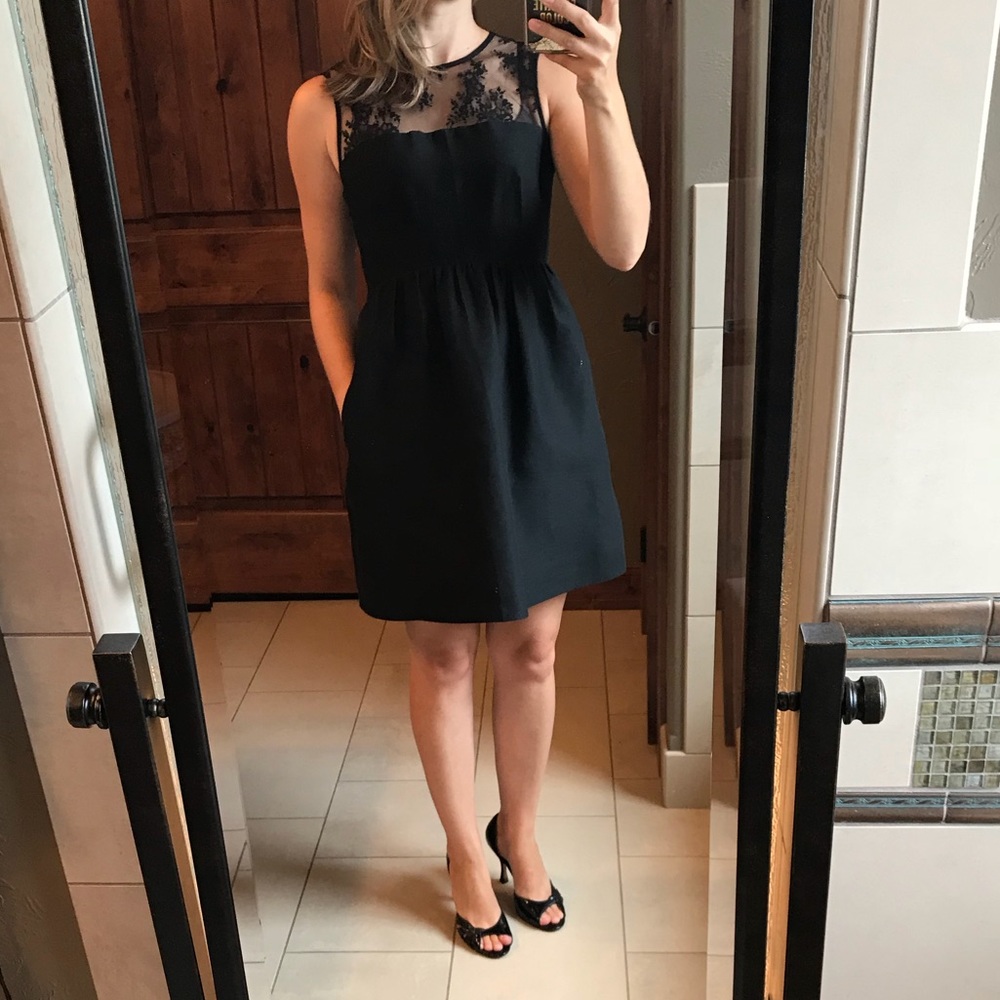 Kate Spade Open Lace Back Dress